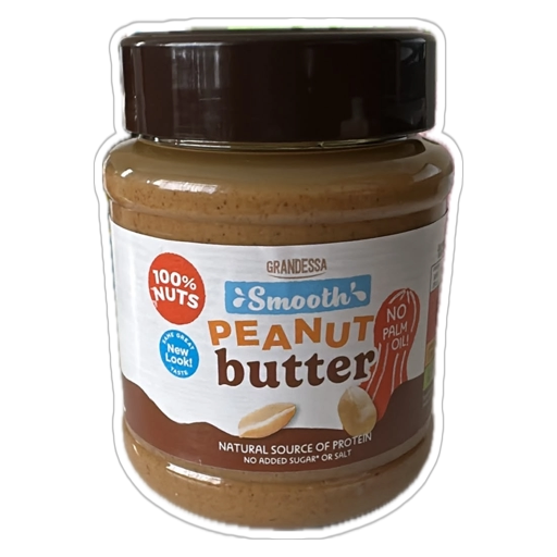 Grandessa 無添加糖幼粒花生醬 340g Smooth Peanut Butter