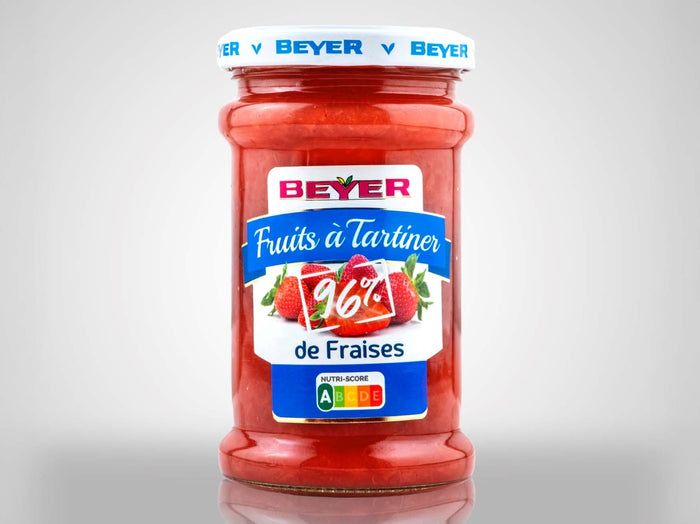 Beyer Fruits à Tartiner 96% de Fraises 無添加糖果醬 士多啤梨味 235g