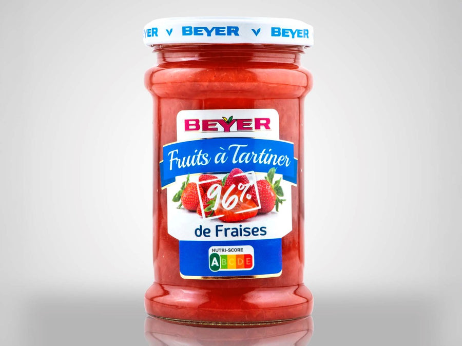 Beyer Fruits à Tartiner 96% de Fraises 無添加糖果醬 士多啤梨味 235g