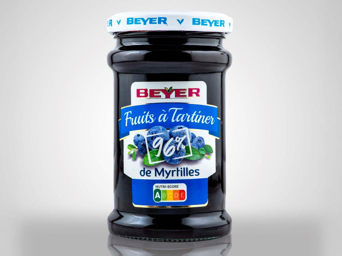 Beyer Fruits à Tartiner 96% de Myrtilles 無添加糖果醬 藍莓味 240g