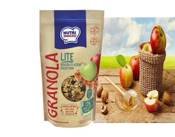 Nutri Snacks 高纖穀物脆 蘋果杏仁 300g Granola