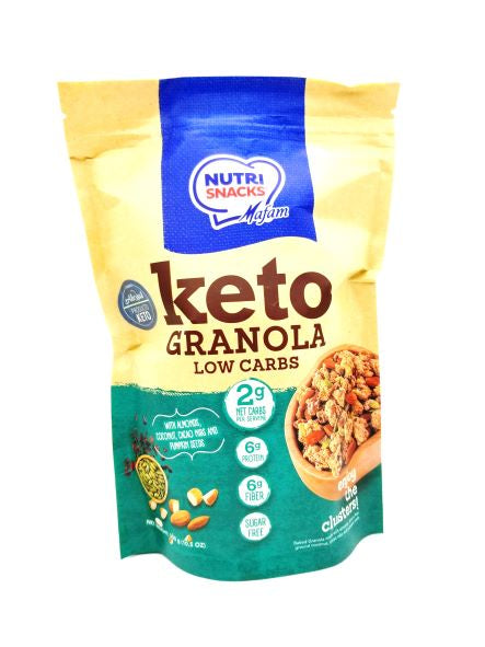 Nutri Snacks 高纖低碳穀物脆片 300g Keto Granola