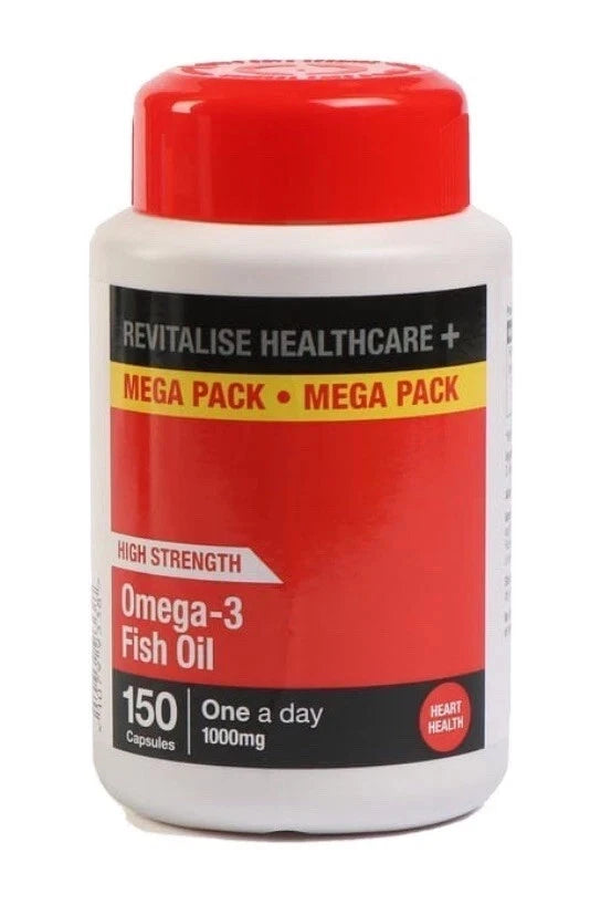 Revitalise Healthcare 奧米加三魚油丸 150粒 Omega-3 Fish Oil