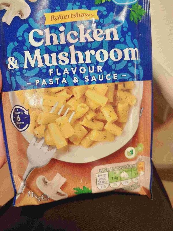 Robertshaws 雞肉菇味意大利通粉 110g Chicken & Mushroom Pasta