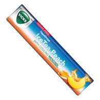 Vicks 維克斯桃子冰茶潤喉糖 42g Ice Tea Peach