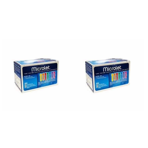 Microlet 採血針100粒 x2盒 / Microlet Lancets 100 x2 boxes