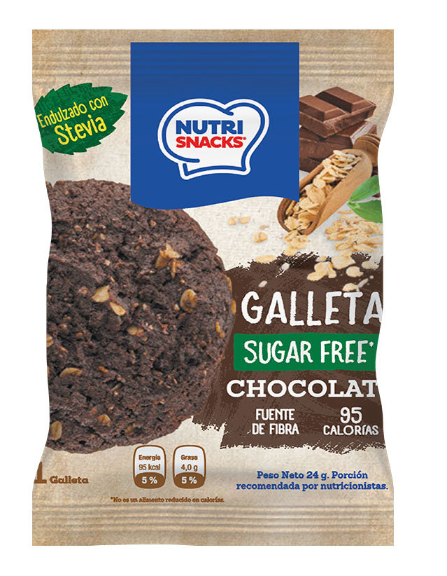 Nutri Snacks 無糖朱古力曲奇 48g Sugar Free Chocolate Cookies