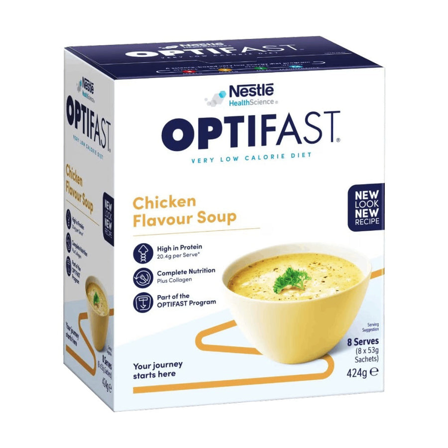 OPTIFAST 雀巢營養高纖雞湯 Chicken Soup 8x53g x3盒