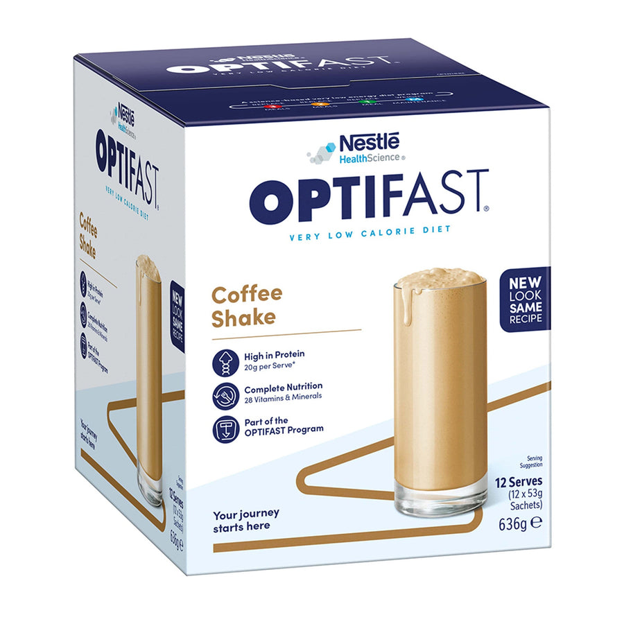 OPTIFAST 雀巢高纖營養咖啡奶昔套裝 Coffee Shake Set 12x53g