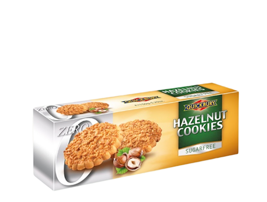 Quickbury 無糖榛子餅 Sugar Free Hazelnut Cookies