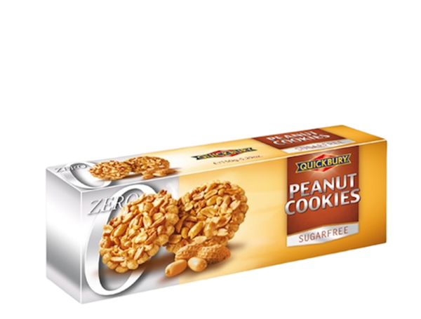Quickbury 無糖花生餅 125g Sugar Free Peanut Cookies