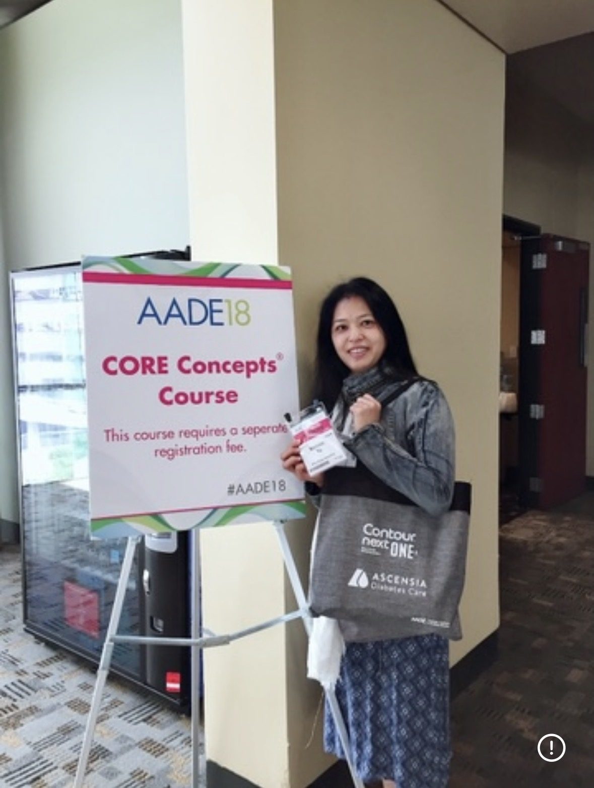Kammie at AADE18