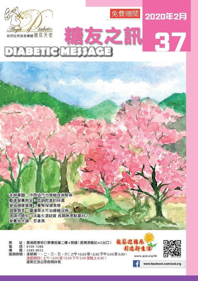 糖友之訊第 37 期封面