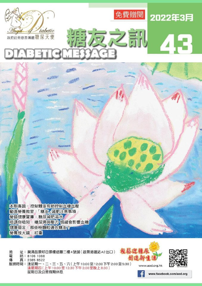 糖友之訊第 43 期封面