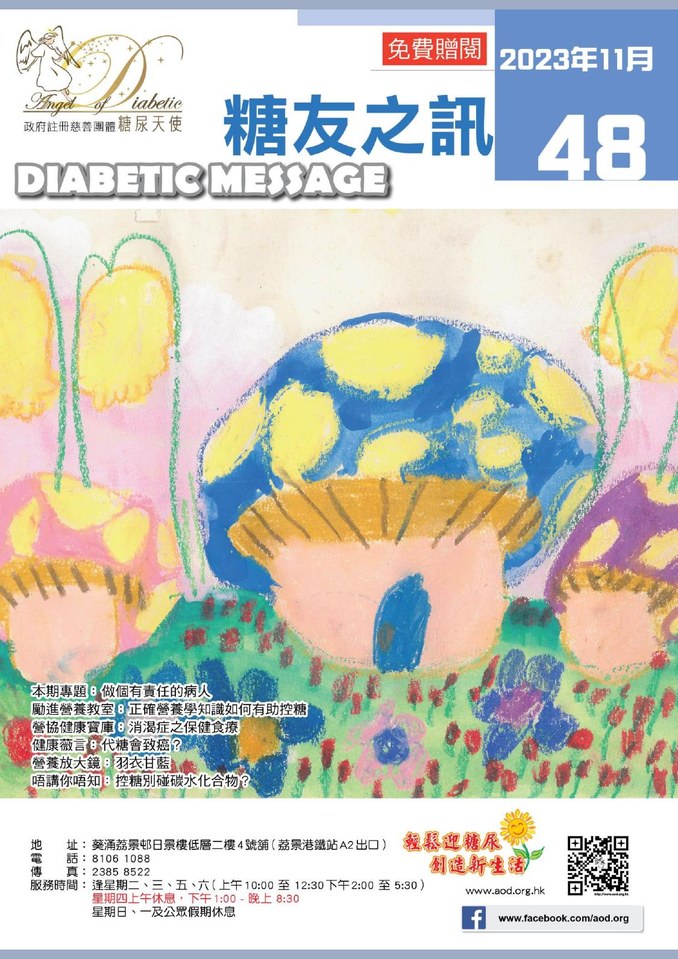 糖友之訊第 48 期封面